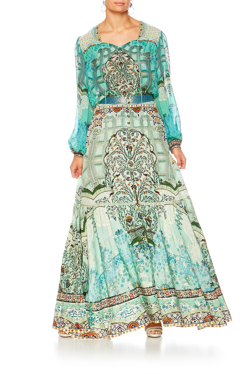 THE SPIRIT WITHIN PEASANT MAXI SKIRT