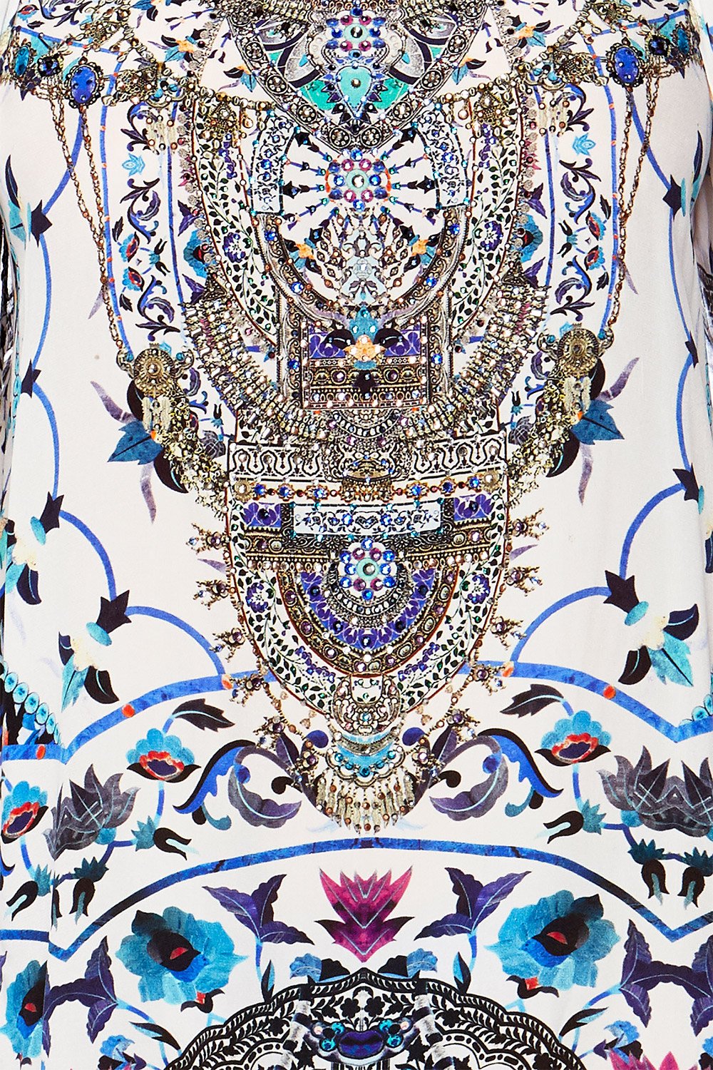 IN THE CONSTELLATIONS MINI DRESS W LONG OVERLAY