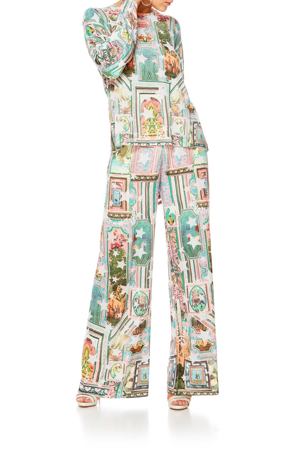 MATRIARCH MUSINGS KNITTED TROUSER