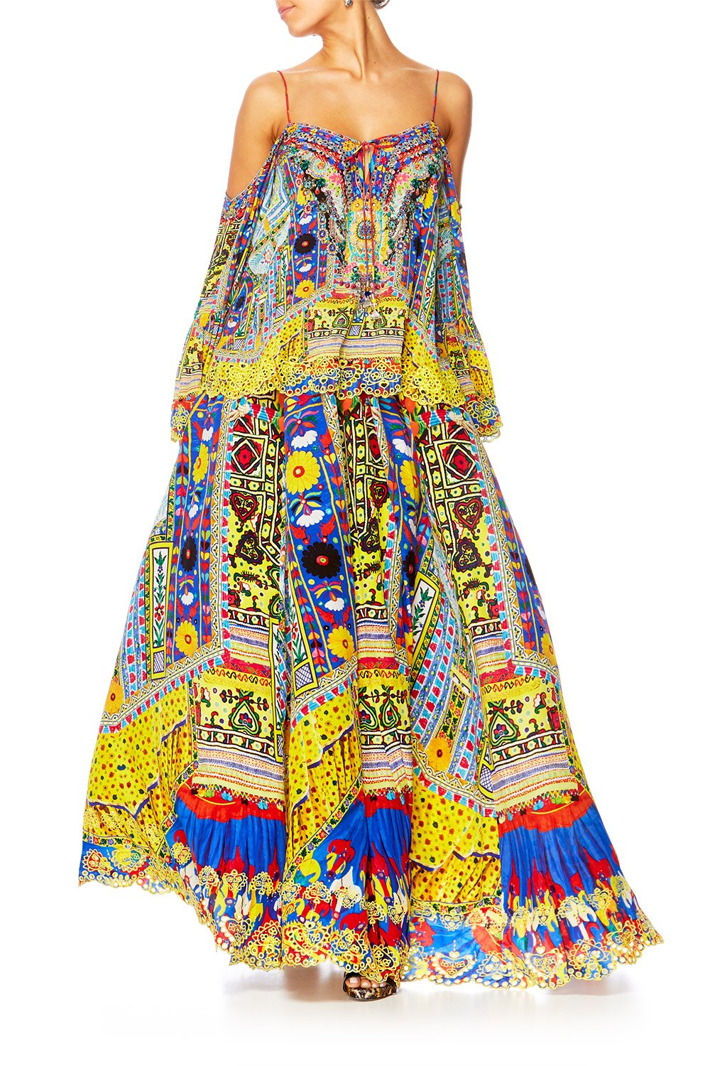 INSIDE MY MIND FULL HEM SKIRT