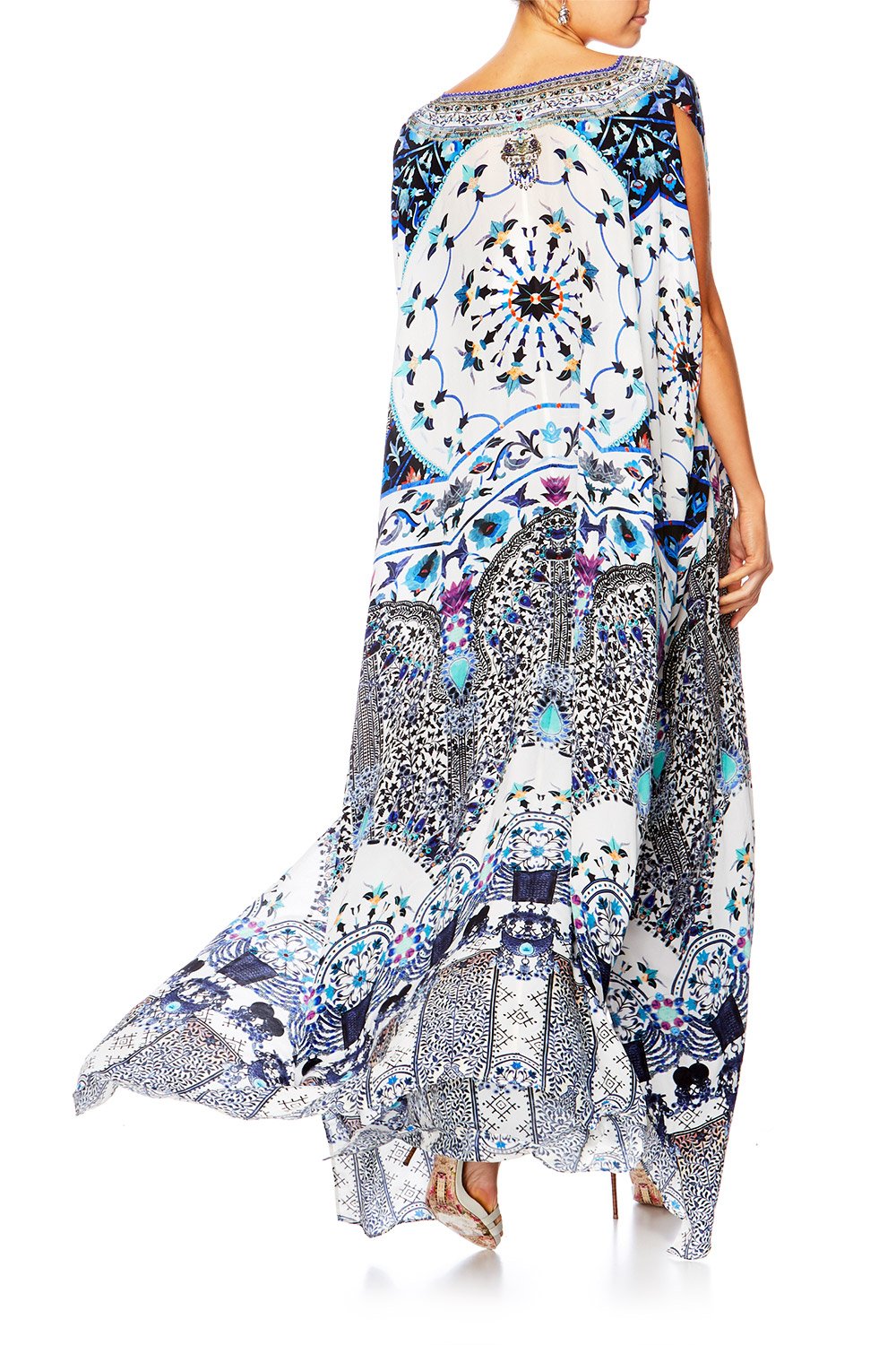 IN THE CONSTELLATIONS SPLIT FRONT & SLEEVE KAFTAN