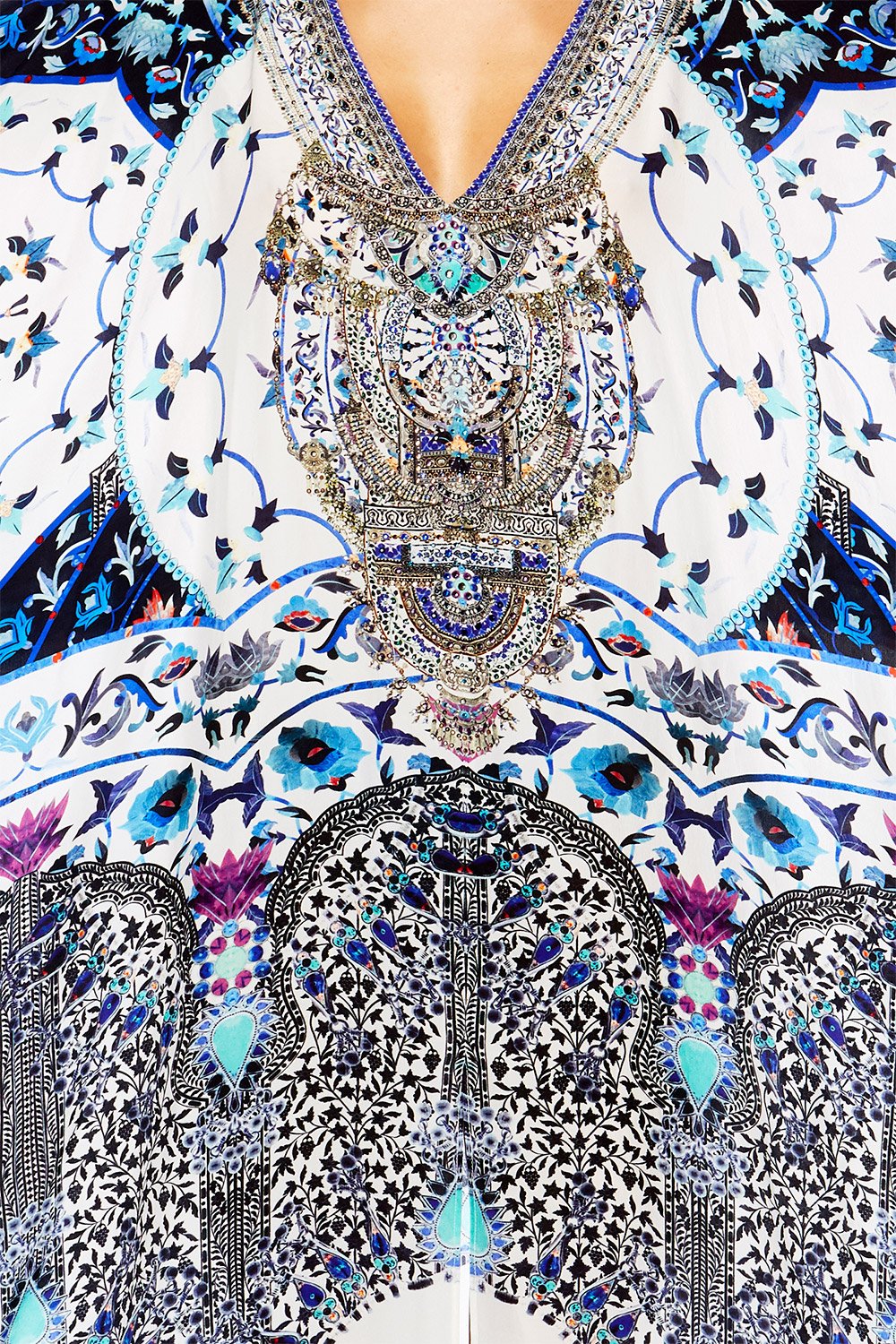 IN THE CONSTELLATIONS SPLIT FRONT & SLEEVE KAFTAN