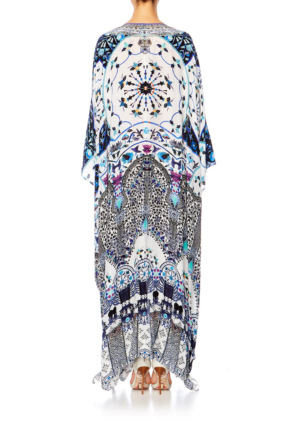 IN THE CONSTELLATIONS SPLIT FRONT & SLEEVE KAFTAN