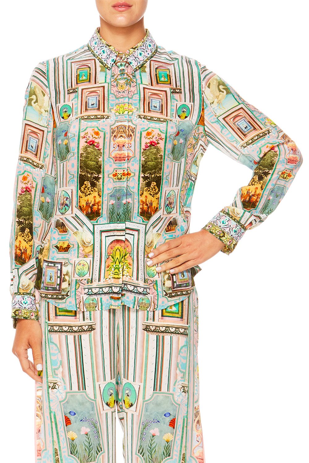 MATRIARCH MUSINGS SLIM FIT LONG SLEEVE SHIRT