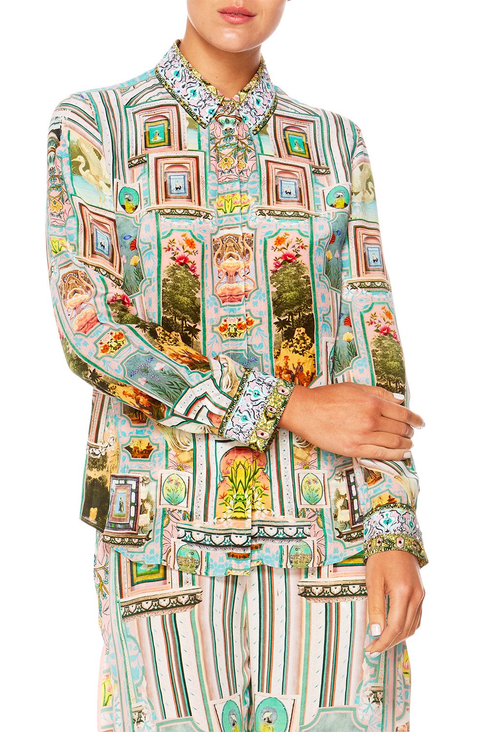 MATRIARCH MUSINGS SLIM FIT LONG SLEEVE SHIRT