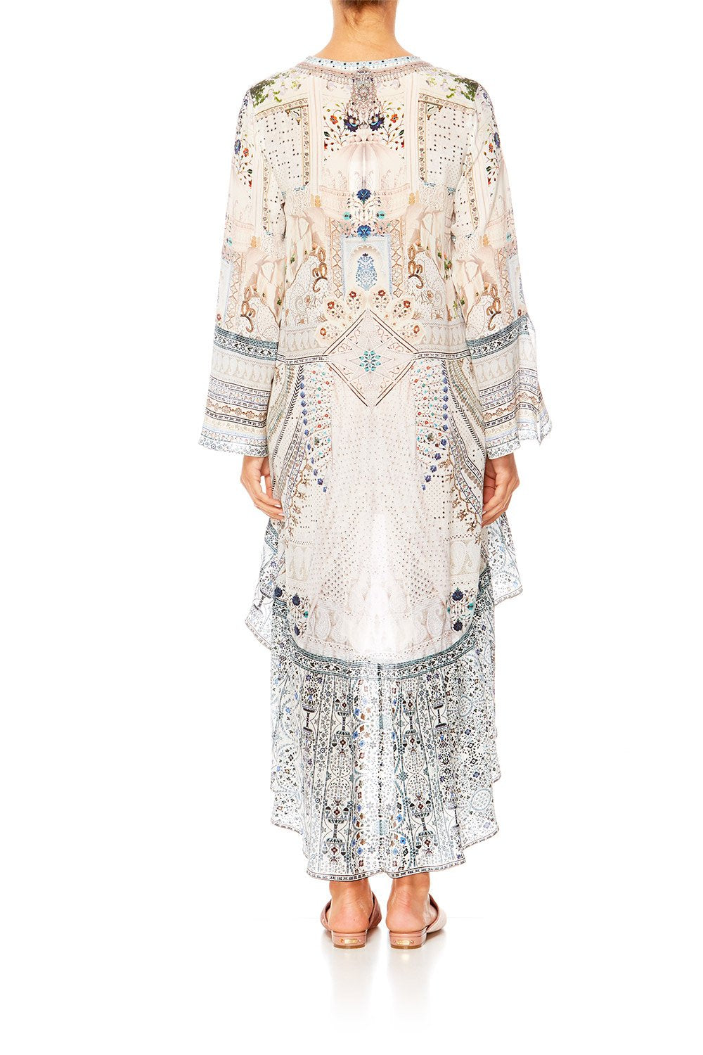 BREAKFAST WITH SILVIA SHORT DRESS W HIGH LOW HEM