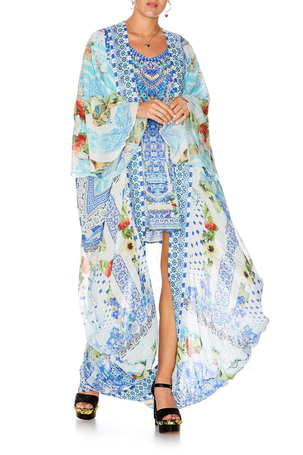 CAMILLA A NIGHT TO REMEMBER LONG CAPE