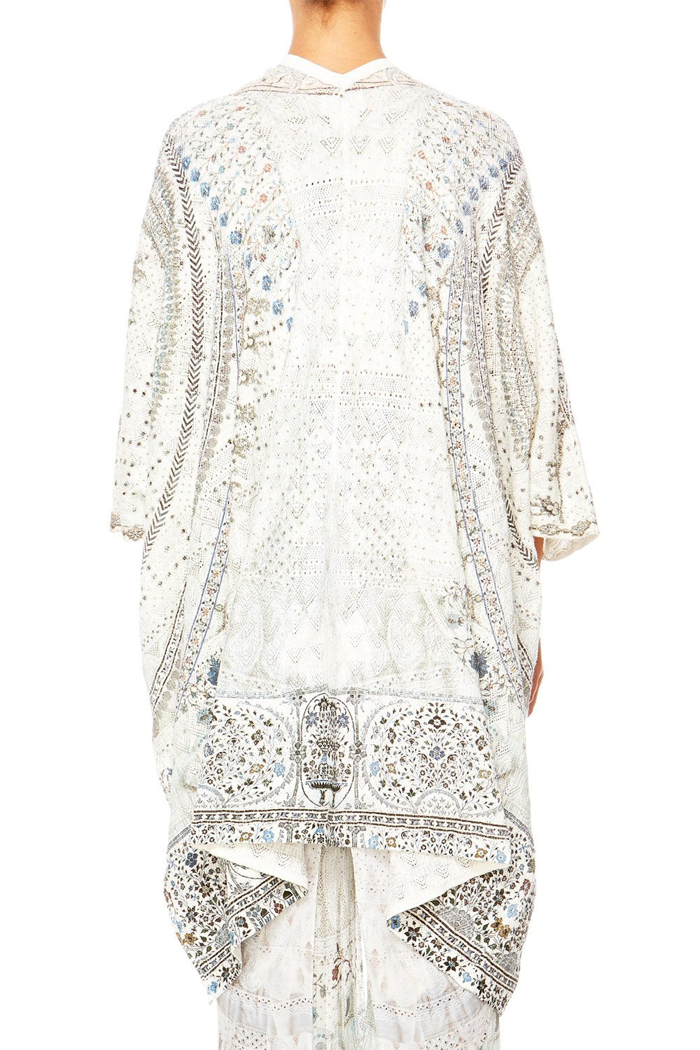 BREAKFAST WITH SILVIA KNIT CAPE