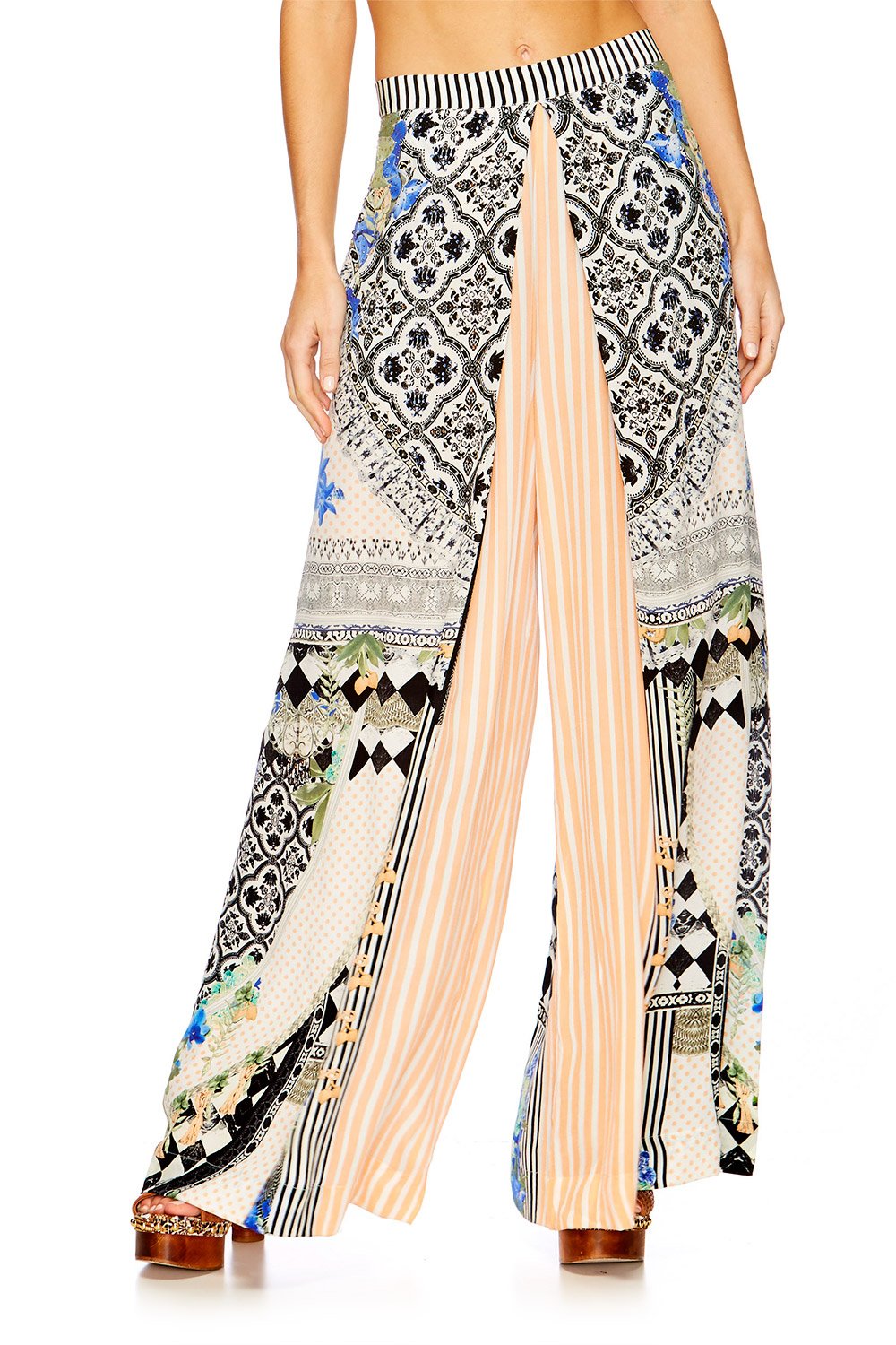 SALVADOR SECRETS OVERSIZED PLEAT PANT