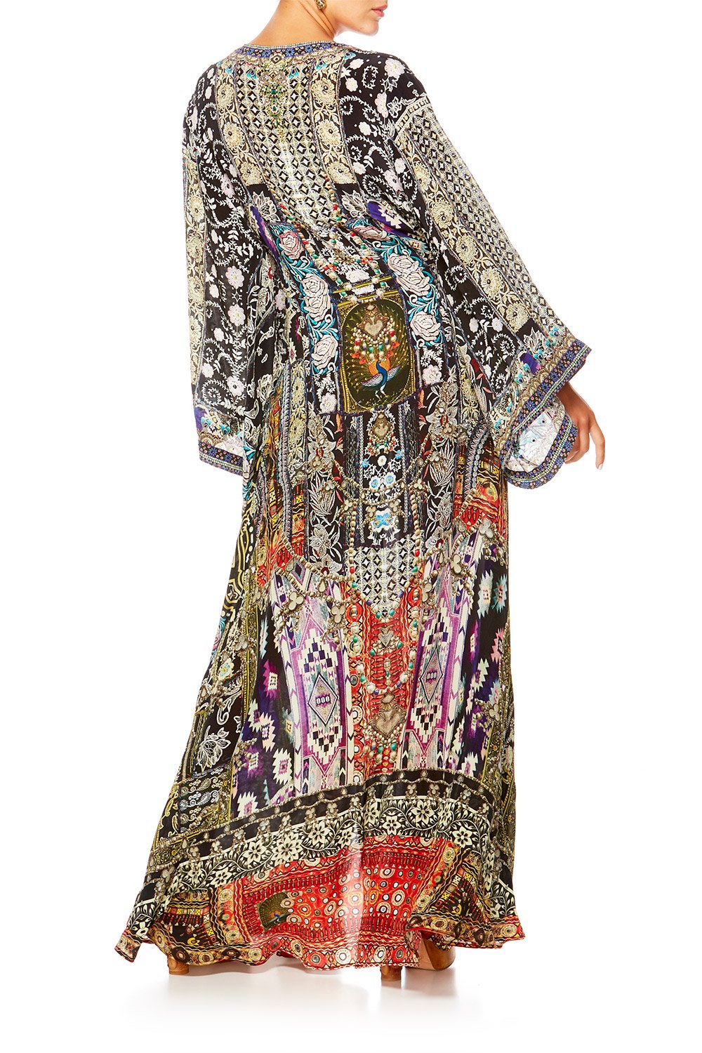 CAMILLA JAGGIS KINGDOM KIMONO WRAP DRESS