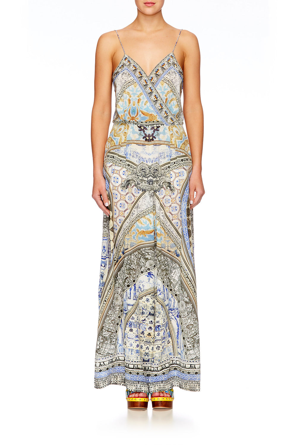 LOST IN A DREAM LOW V CROSS FRONT JUMPSUIT