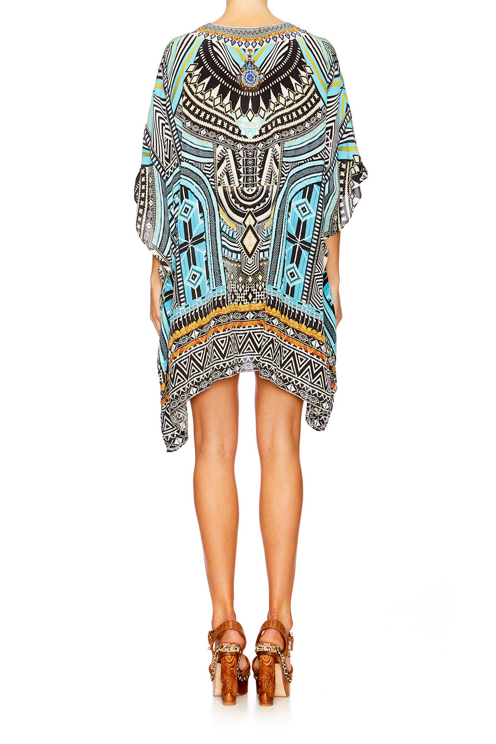 RUNAWAY READY SHORT LACE UP KAFTAN