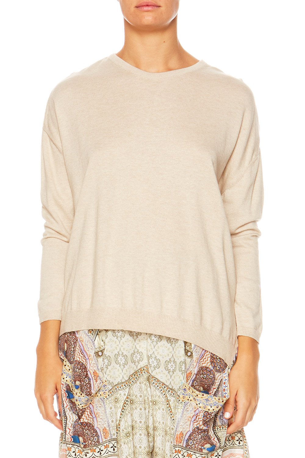 MAMA BAKSHI JUMPER W CONTRAST BACK