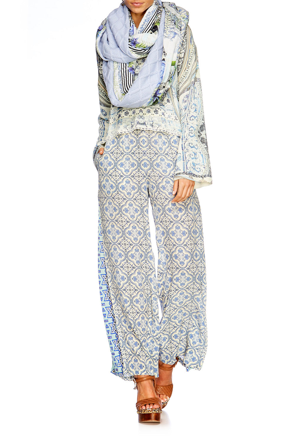 LOST IN A DREAM PRINTED KNITTED JUMPER