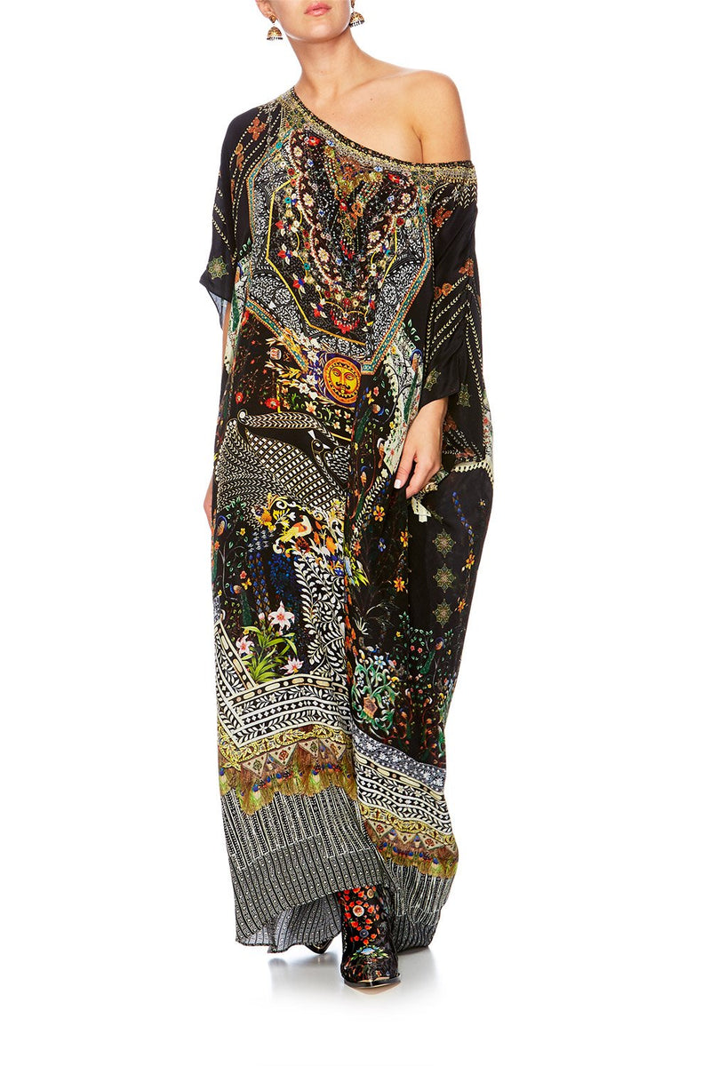 ROUND NECK KAFTAN ON THE ROAD main image 1
