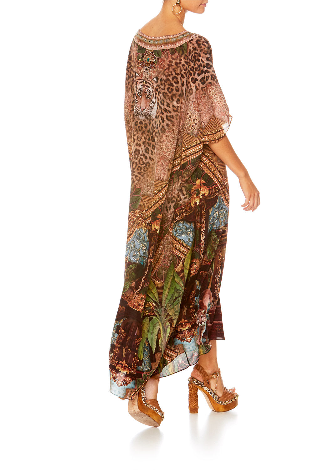 THE GYPSY LOUNGE V-NECK KAFTAN