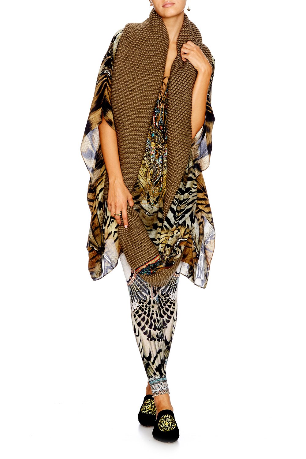 GIVEN TO THE WILD DOUBLE SIDED SCARF