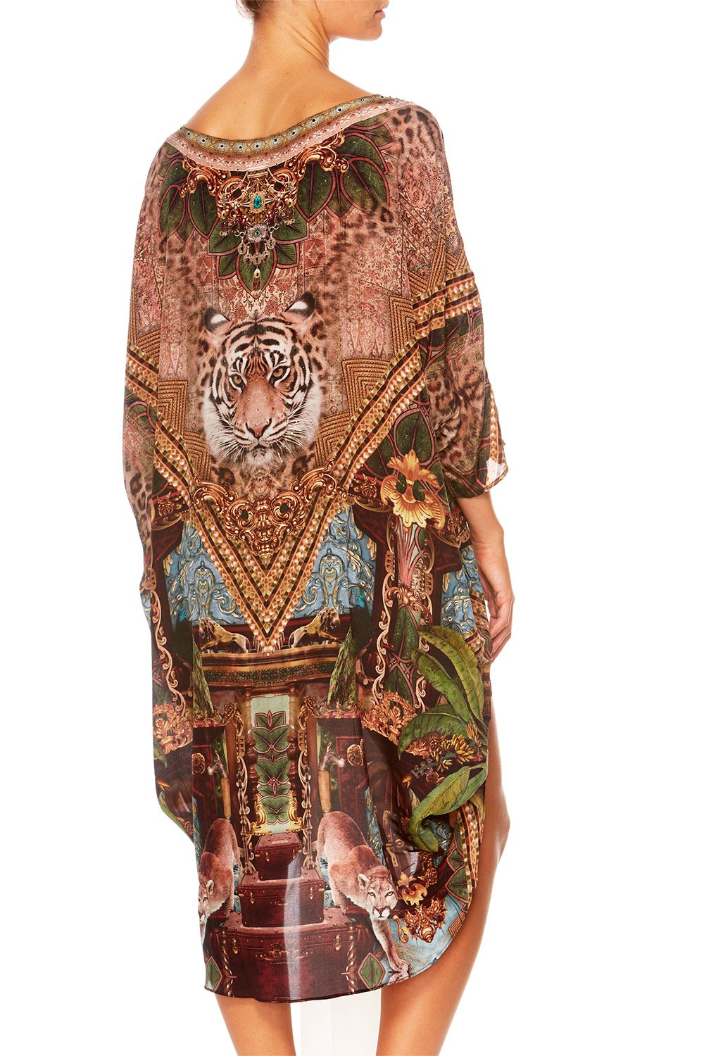 THE GYPSY LOUNGE SCOOP BACK HEM DRESS