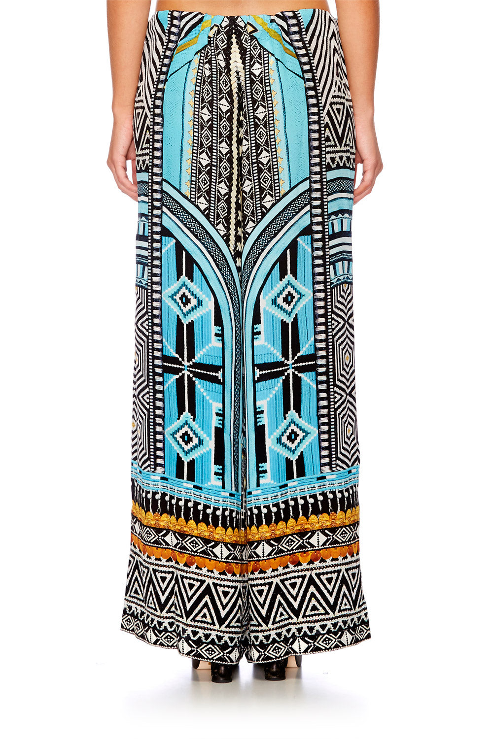 RUNAWAY READY LOUNGE TROUSER W TIE WAIST