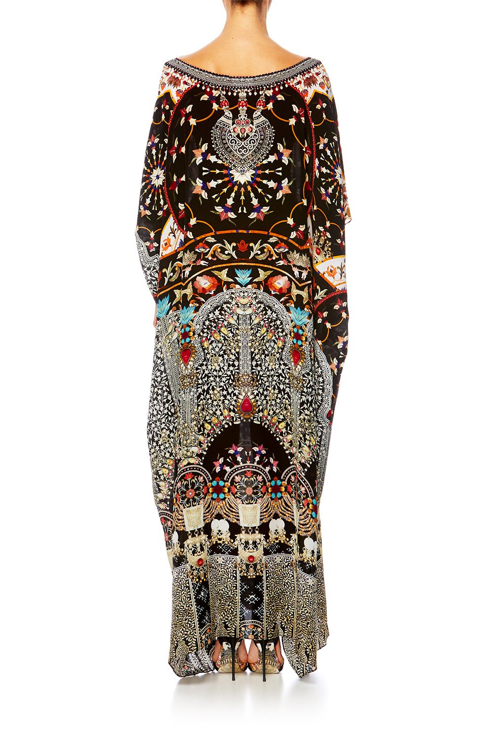 CHAMBER OF REFLECTIONS ROUND NECK KAFTAN