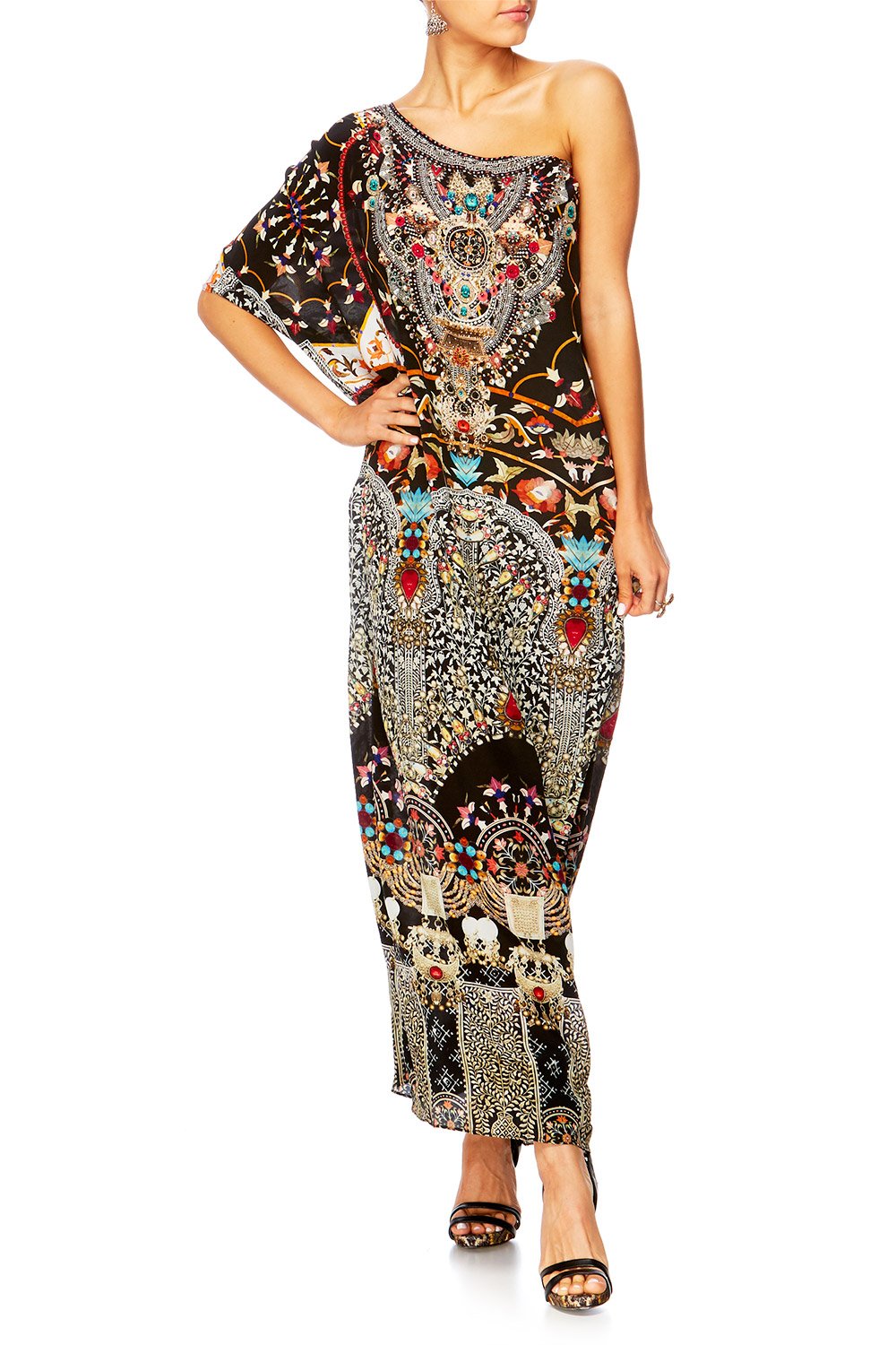 CHAMBER OF REFLECTIONS ROUND NECK KAFTAN