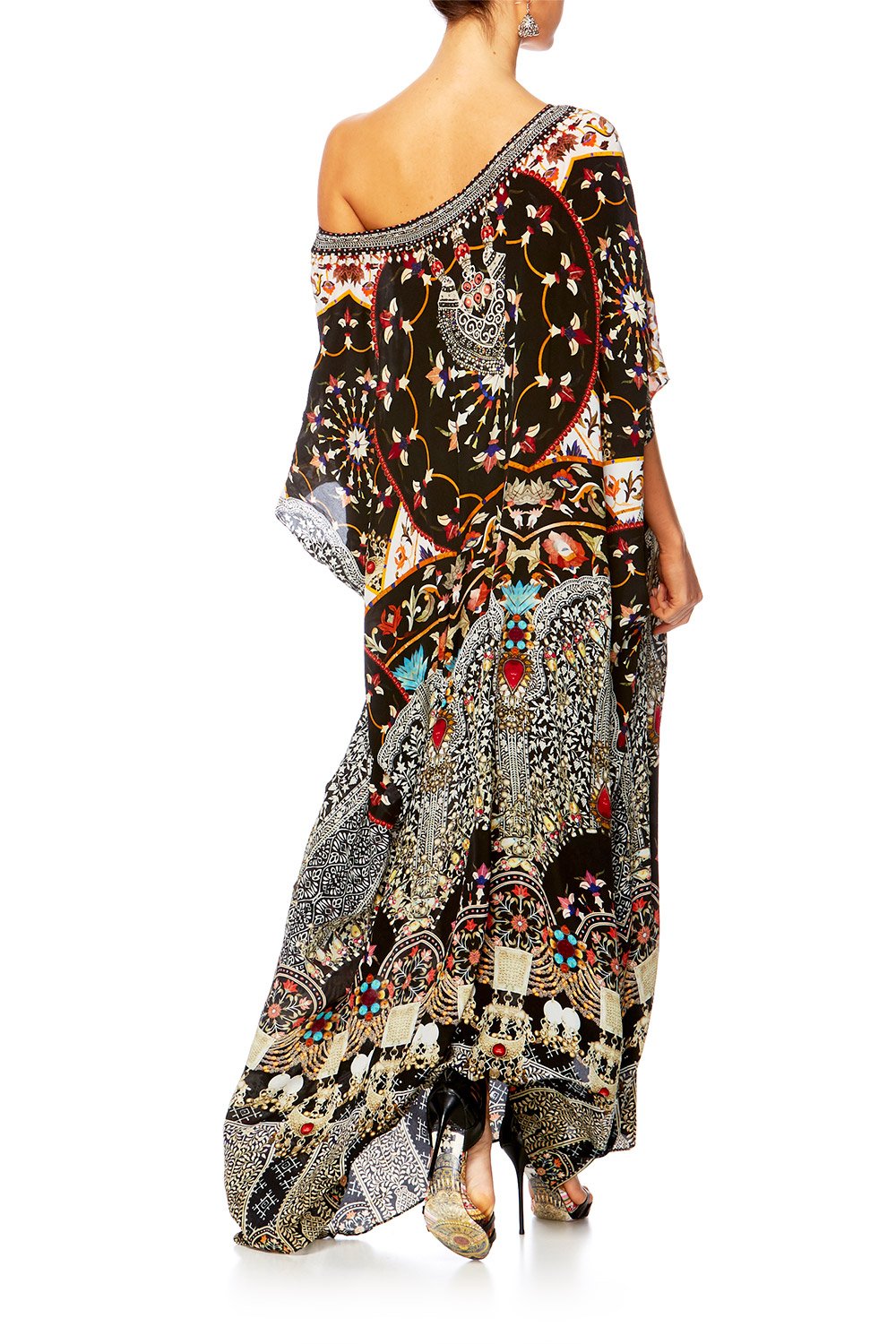 CHAMBER OF REFLECTIONS ROUND NECK KAFTAN