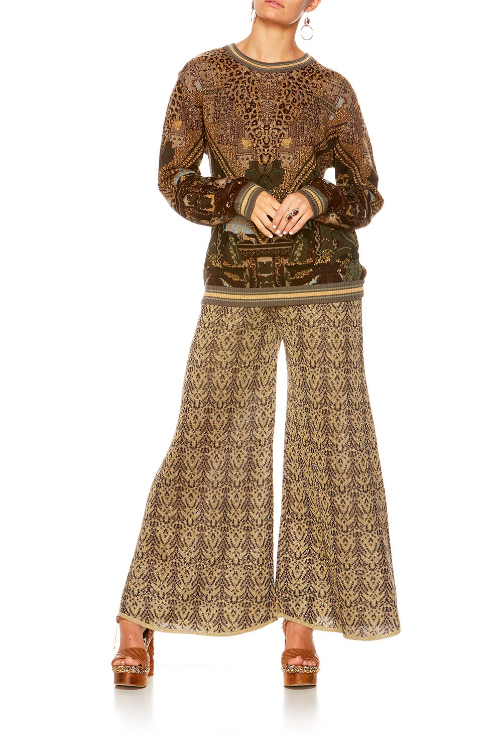 THE GYPSY LOUNGE ROUND NECK SWEATER