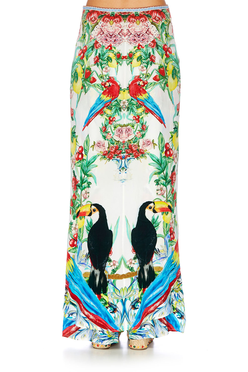 ONE FLEW OVER LOOSE TROUSER W TIE FRONT