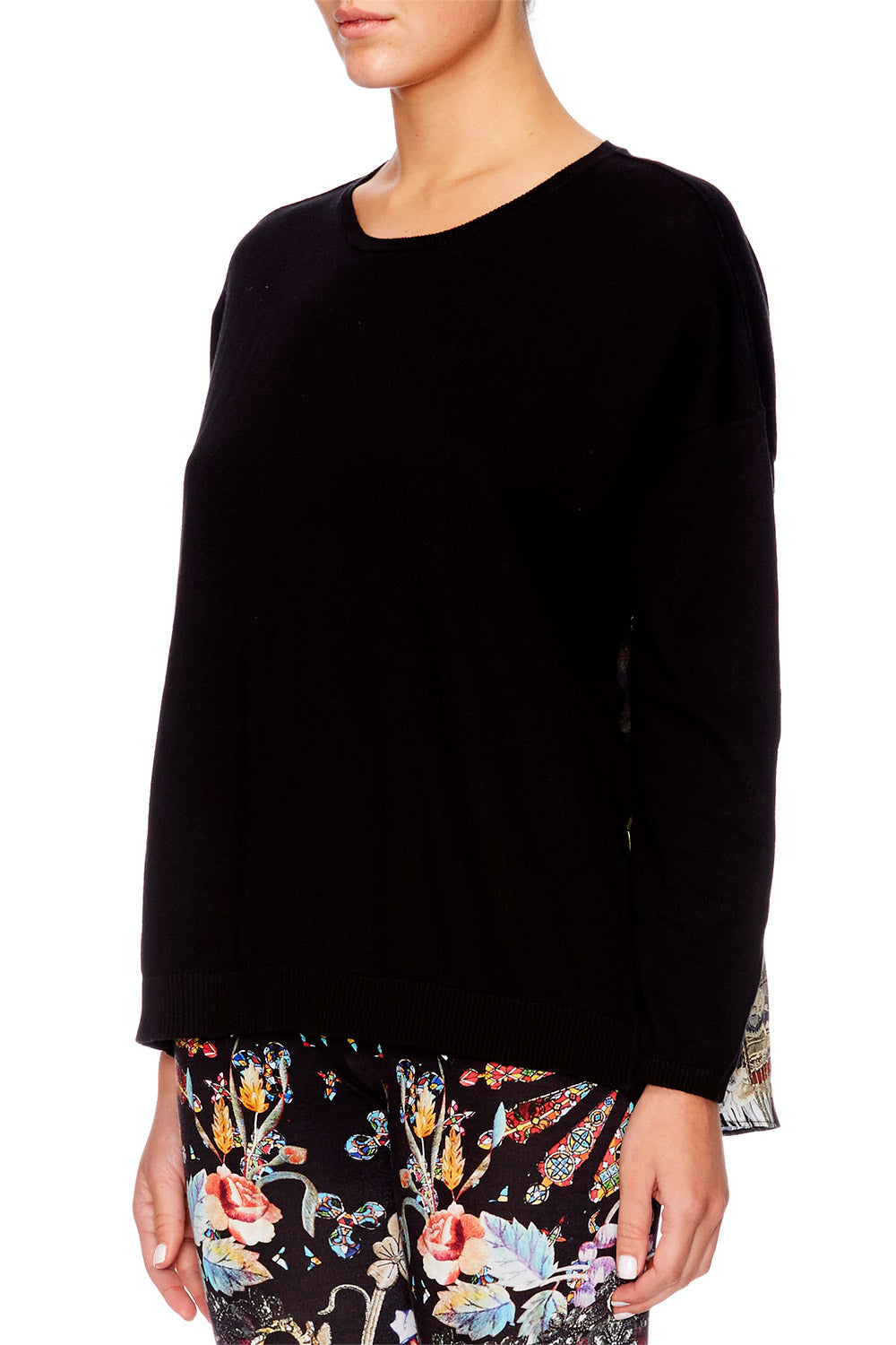 DANCING IN THE DARK CREW NECK JUMPER