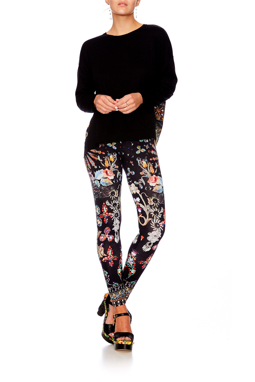 DANCING IN THE DARK CREW NECK JUMPER