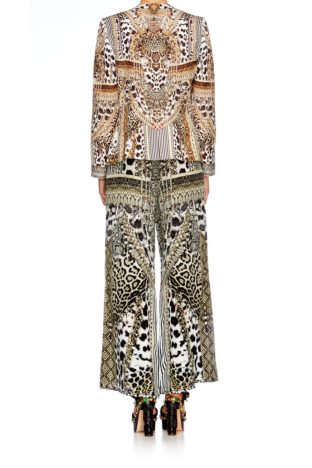 ANIMAL INSTINCT JACKET W REMOVABLE COLLAR