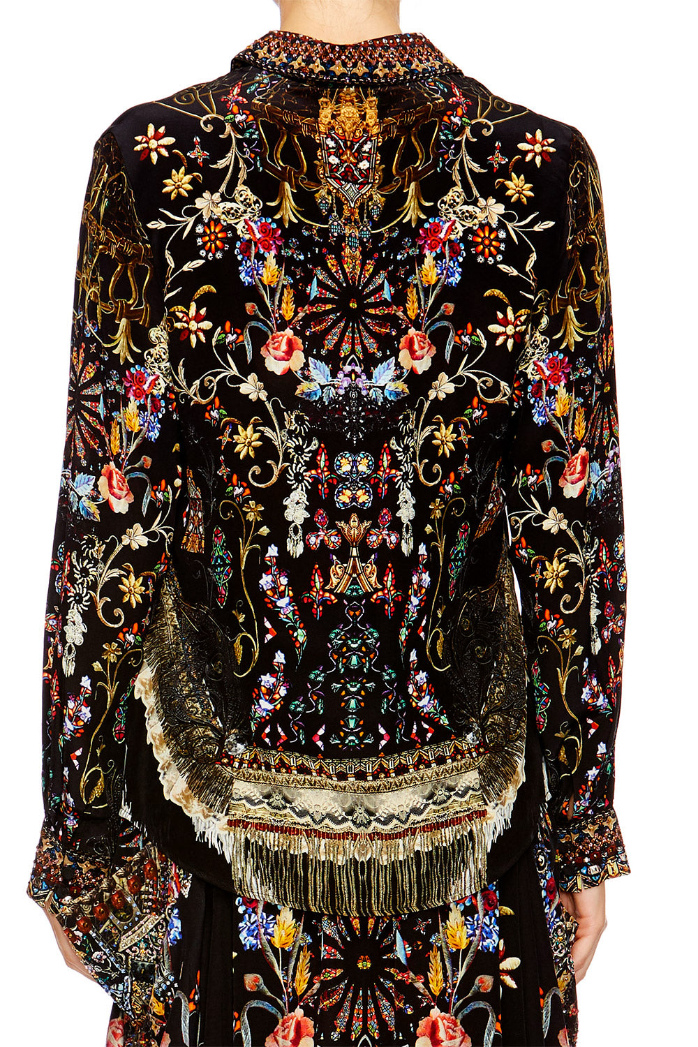 DANCING IN THE DARK SLIM FIT LONG SLEEVE SHIRT