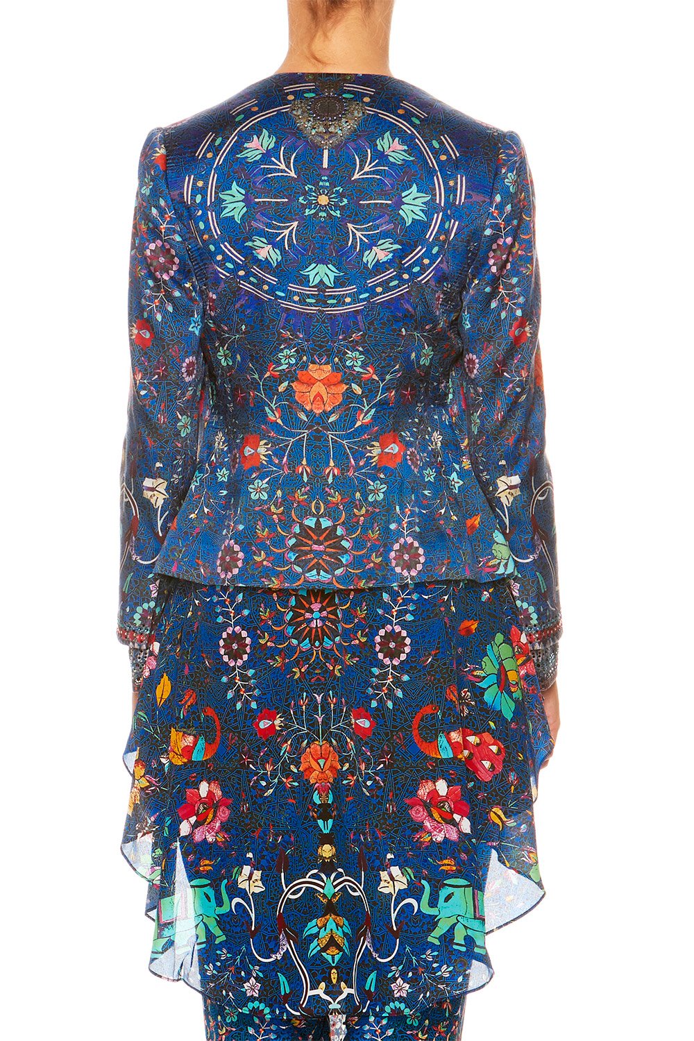 KINDNESS KALEIDOSCOPE DETACHABLE LAYERED JACKET