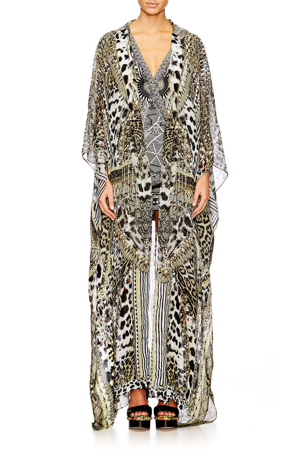 ANIMAL INSTINCT OVERSISED ROBE