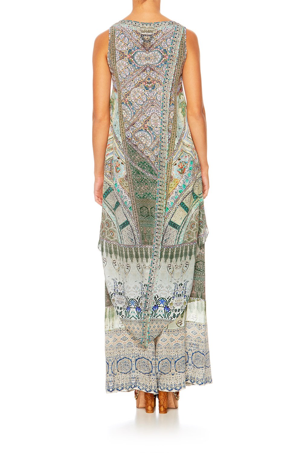 MAMAS HOME HIGH LOW CROSS OVERLAY TOP