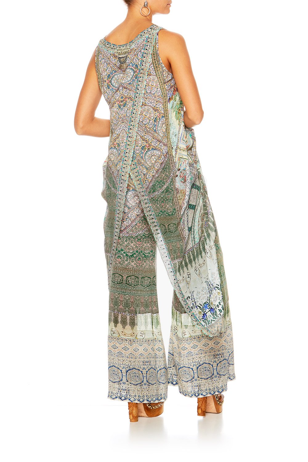 MAMAS HOME HIGH LOW CROSS OVERLAY TOP