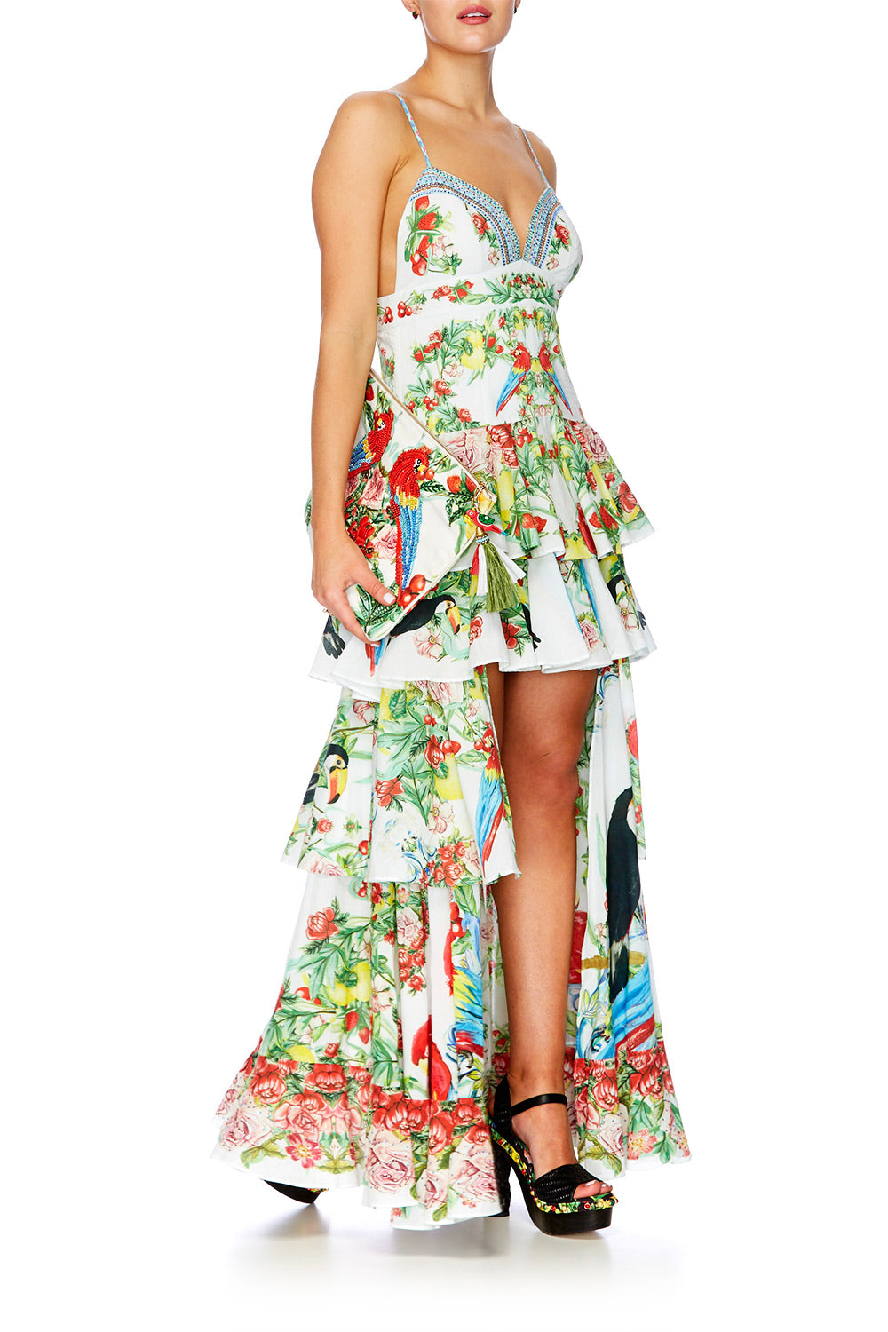 ONE FLEW OVER LARGE CANVAS CLUTCH