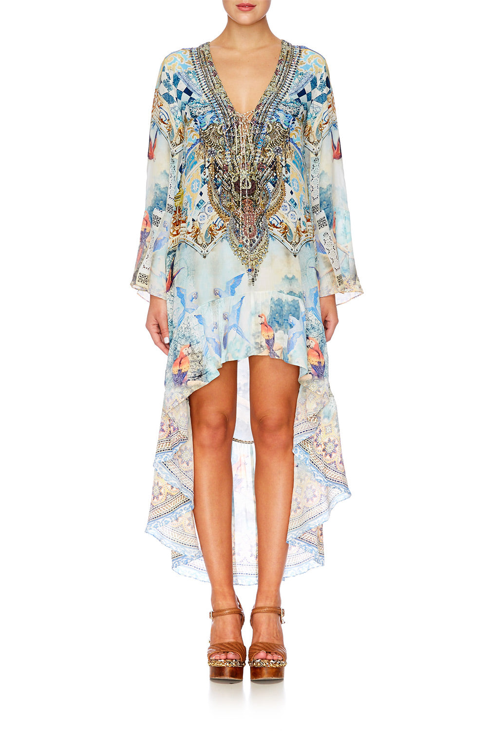 LOVERS DREAM SHORT DRESS W HIGH LOW HEM