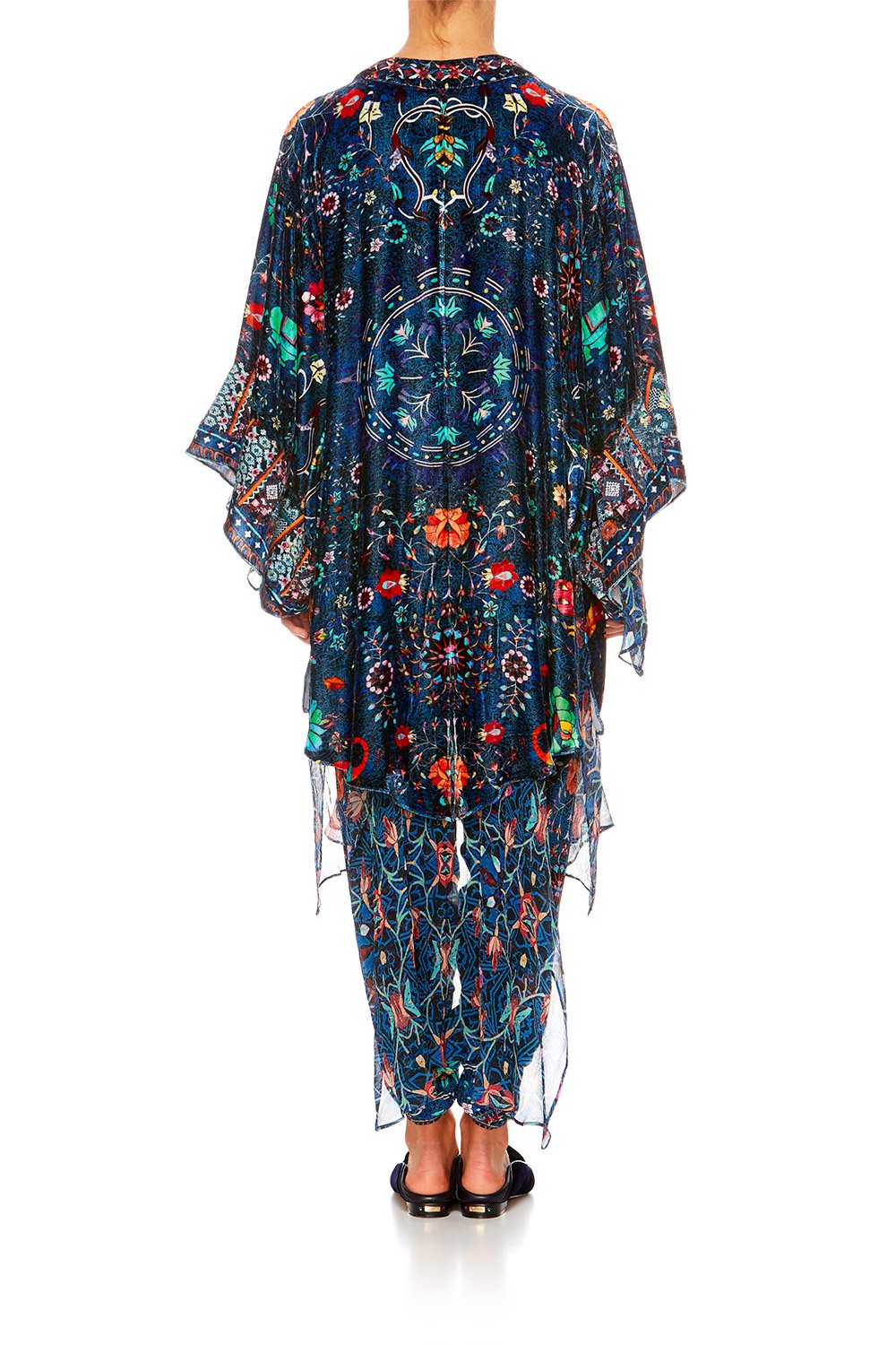 KINDNESS KALEIDOSCOPE KIMONO W LONG UNDERLAY