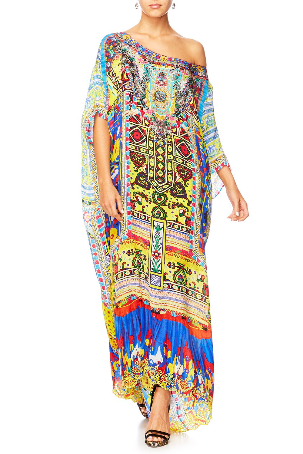 INSIDE MY MIND ROUND NECK KAFTAN