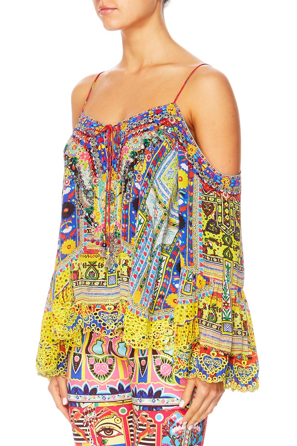 INSIDE MY MIND DROP SHOULDER TOP