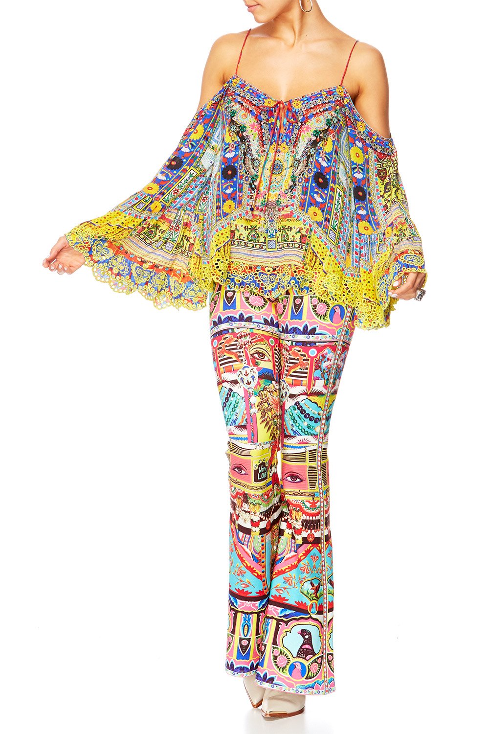 INSIDE MY MIND DROP SHOULDER TOP