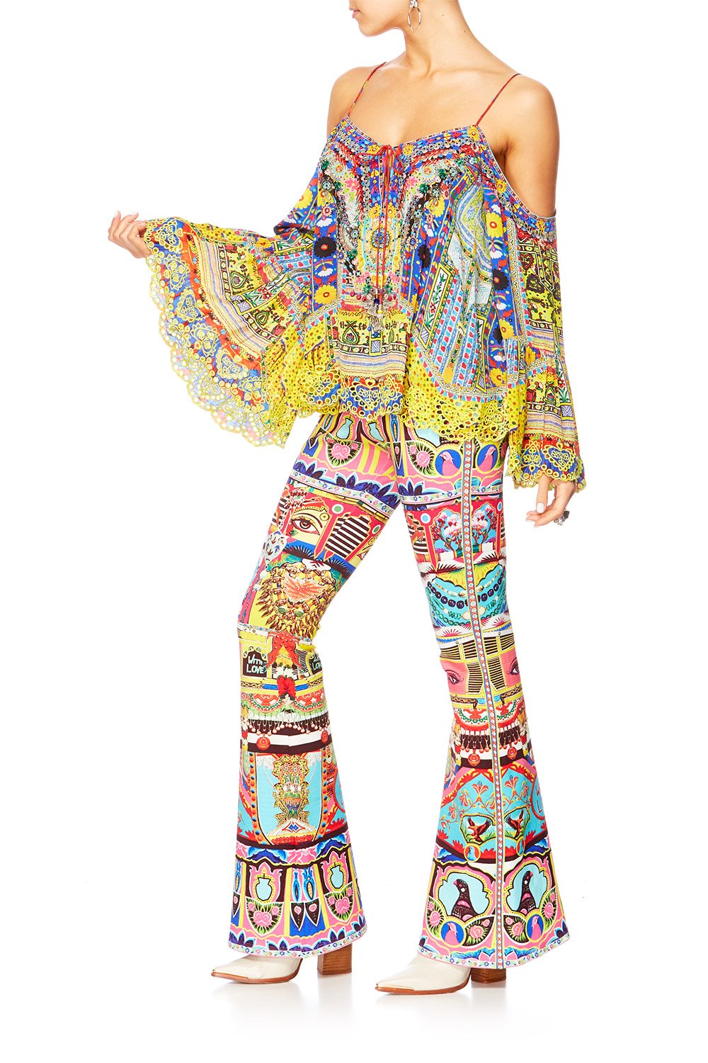 INSIDE MY MIND DROP SHOULDER TOP