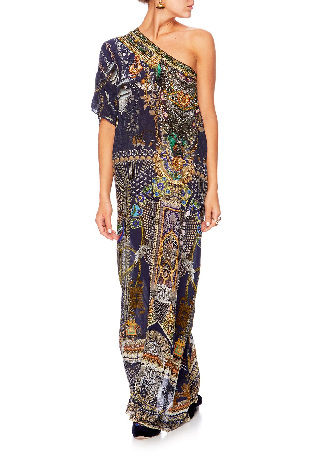 CHILDREN OF THE WORLD ROUND NECK KAFTAN