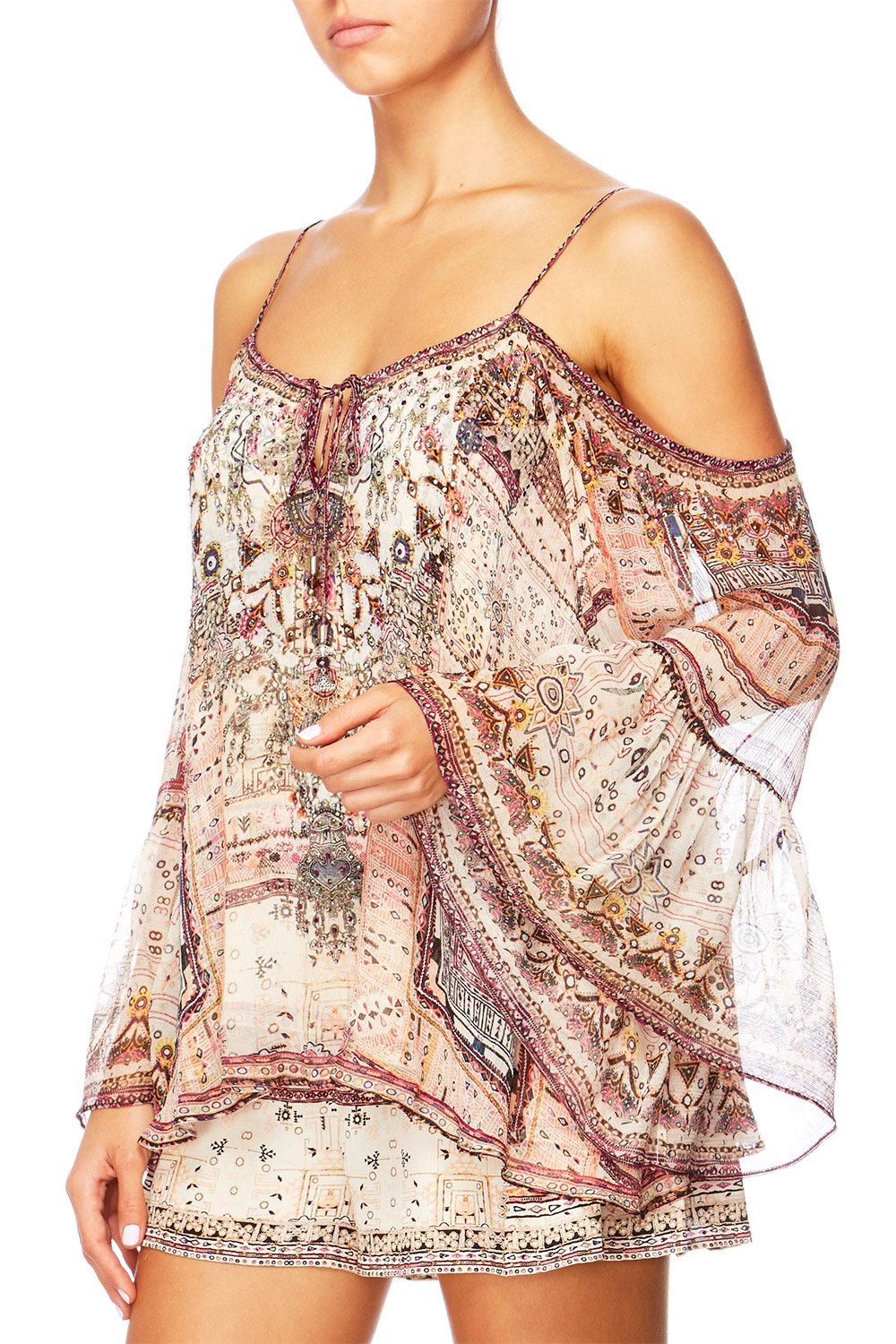 ON THE ROAD DROP SHOULDER TOP