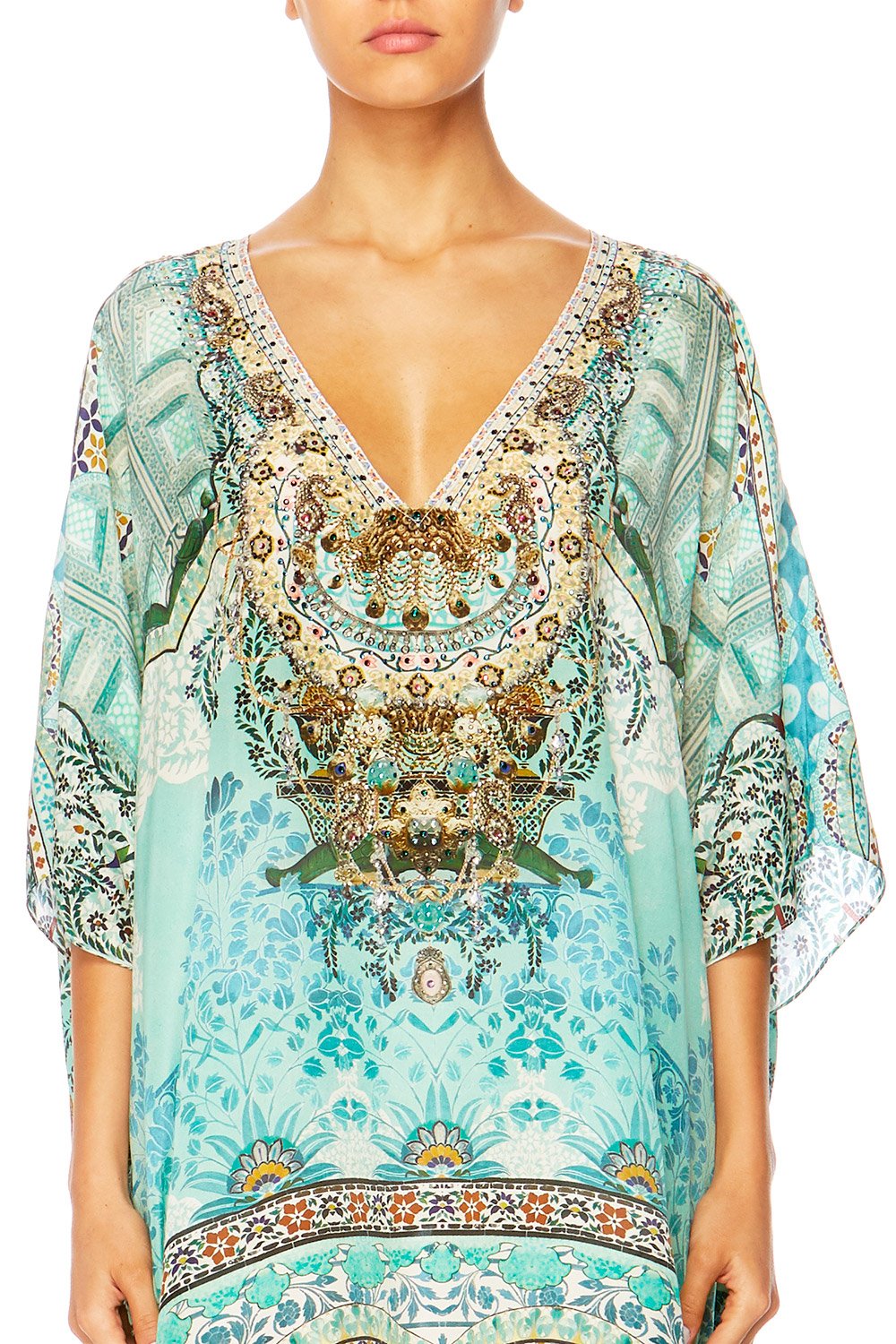 THE SPIRIT WITHIN V-NECK KAFTAN