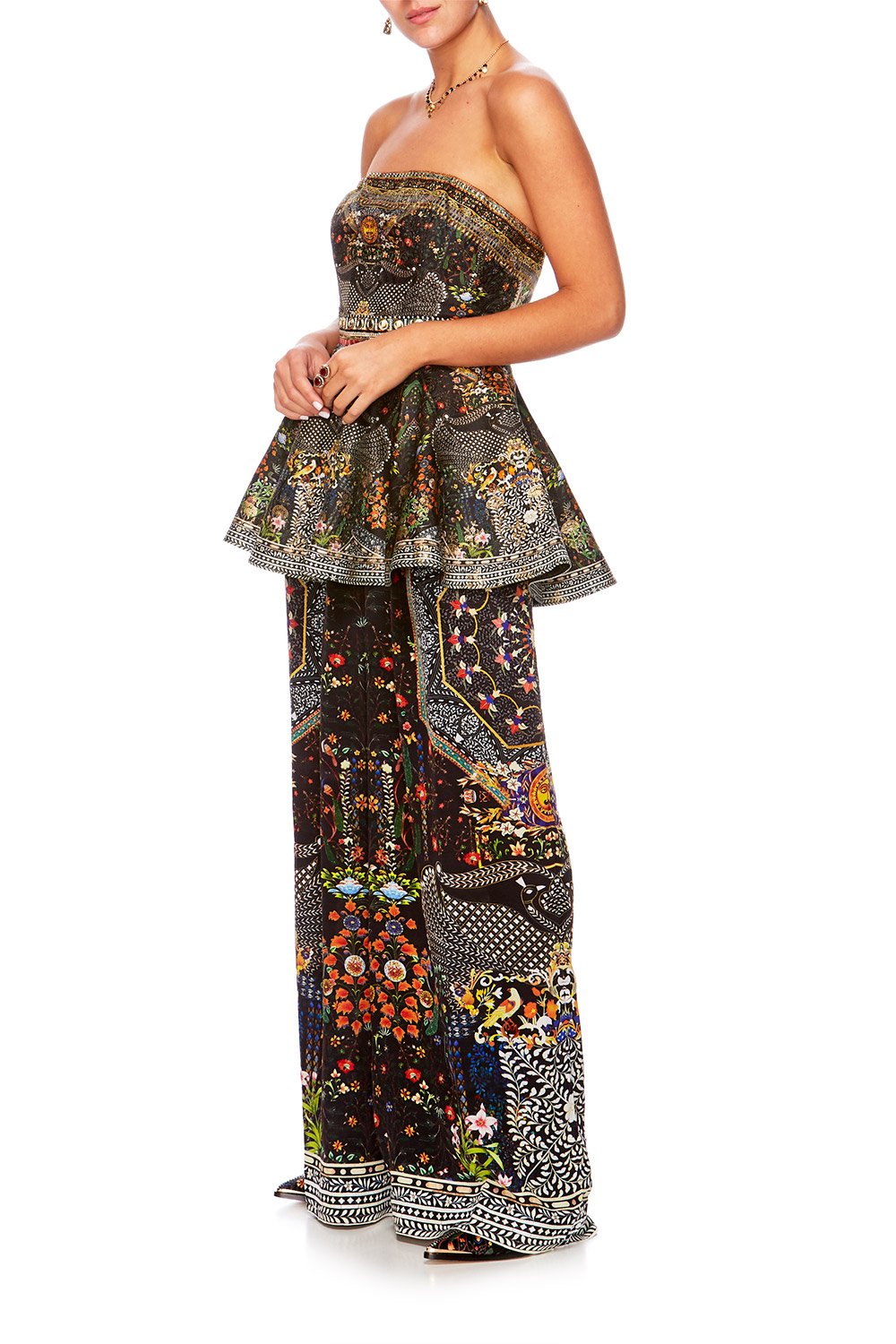 BEHIND CLOSED DOORS FITTED PEPLEM CORSET