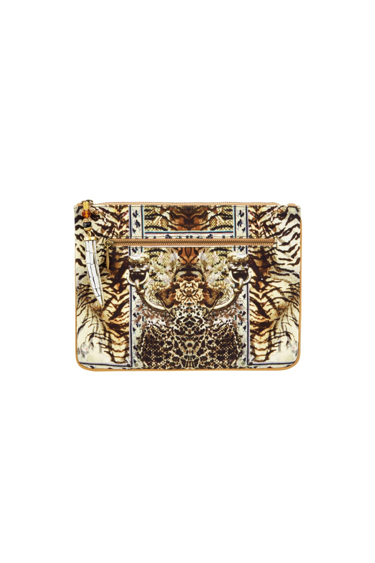 SPIRIT ANIMAL SMALL CANVAS CLUTCH