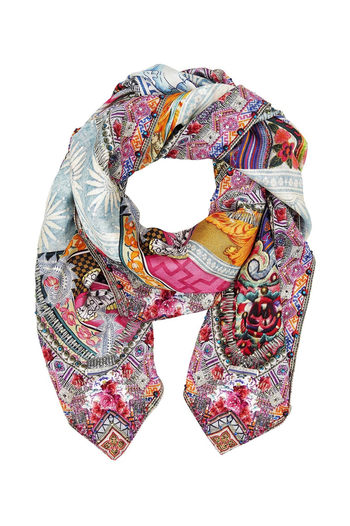 SUNDAY BEST LARGE SQUARE SCARF