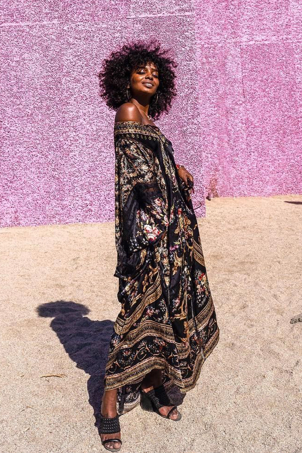 SPLICED KAFTAN FRIEND IN FLORA